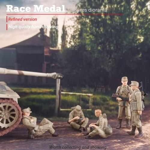 RACE MEDAL Military Figures