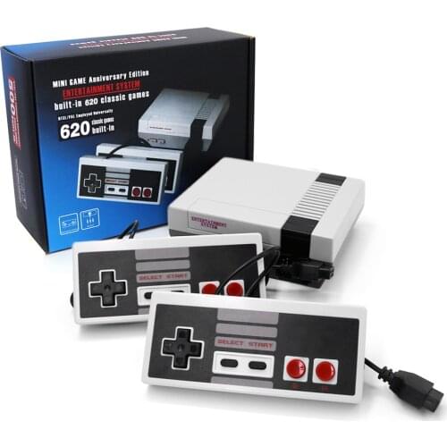 Family Retro TV Game Console Built-in 620 Classic Video Games Handheld Game Player For Nintendo entertainment system