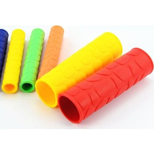 Universal 7/8'' 22mm rubber Motorcycle grips Motorbike handlebar grips 6 Colors Available for Honda Yamaha Suzuki Kawasaki BMW
