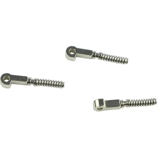 100pcs 1.8mm Thick Eyeglasses Spring Insert Glasses Repairing Flex Temples Optical Frame Broken Replacement Part 168