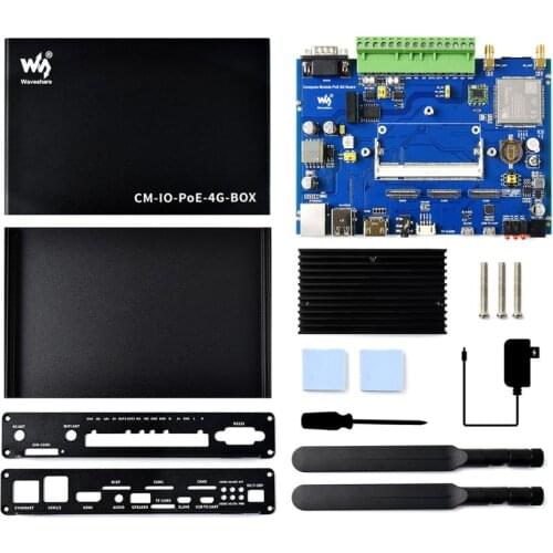 Compute Module Industrial IoT Mini-Computer, With 4G Connectivity And PoE Feature, For Raspberry Pi CM3 / CM3+ Series