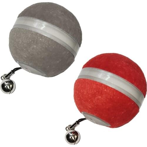 Cat Ball Toys Robotic LED Light Ball Kitten Chaser Catch Pets Toy Supplies