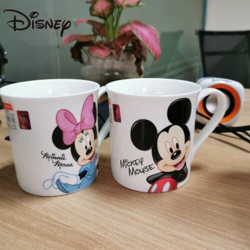 Disney mugs, cartoon mugs, ceramic mugs, office mugs, large-capacity coffee mugs, simple milk mugs, gift mugs ceramic mug