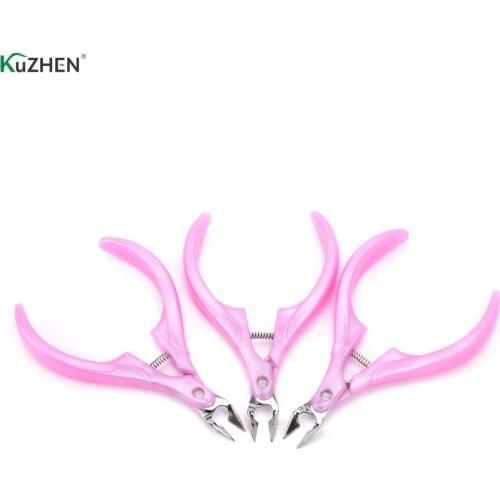 HOT Professional Nail Art Tool Nail Cuticle Nippers Clipper Edge Cutter Shear Manicure Trimmer Scissor Stainless Steel+plastic