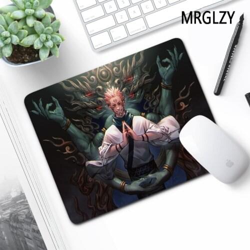 MRGLZY Drop Shipping Hot anime Jujutsu Kaisen Gamer Small Mouse Pad Gaming Accessories Multi-size Carpet Laptop Mini PC MousePad