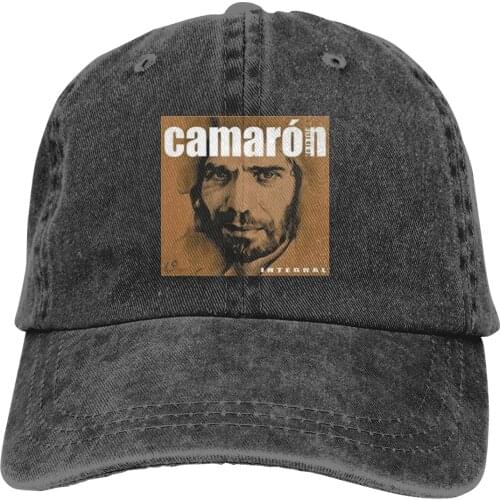 Camaron De La Isla Logo Baseball Cap cowboy hat Peaked cap Cowboy Bebop Hats Men and women hats