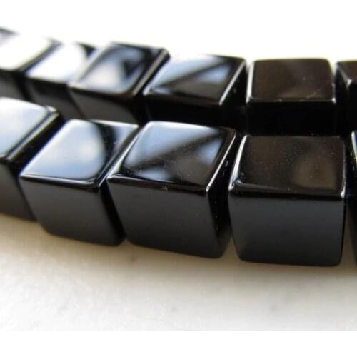 Wholesale 4/6/8/10mm Top Quality Crystal 5601 Square Cube Beads Black/Jet manmade beads with normal cut Free Shipping