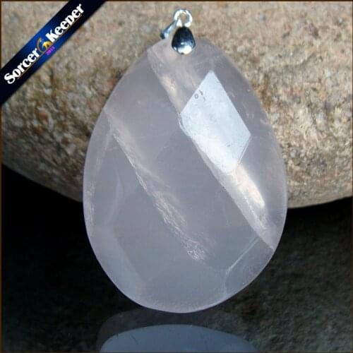 Crystal Necklace & Pendant Collier Femme Collar Mujer Natural Stone Rose Quartzs Beads Women Accessories bijou Jewelry LS968