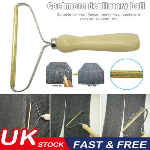 Portable Lint Remover Clothes Fuzz Fabric Shaver Brush Tool Power-Free Fluff Removing Roller for Sweater Woven Coat