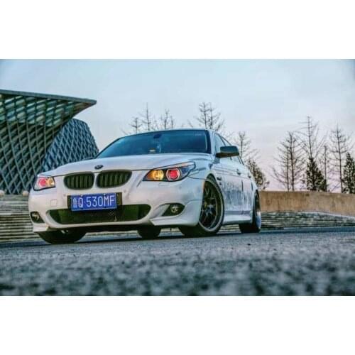 Applicable to Front the and Rear Bar Side Skirt M-tech 5-series Big Surround Modified From 05-11 Bmw E60