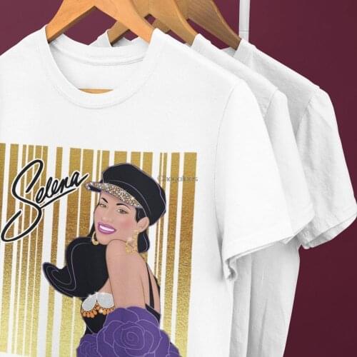 Selena Quintanilla Shirt UNISEX Premium Cotton tee Personalized Shirt Singer Musicial Tejana