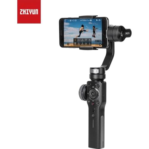 ZHIYUN Smooth 4 3-Axis Handheld Smartphone Gimbal Stabilizer Phone stabilizer for iPhone XR Huawei XiaomMi Gopro Action Camera