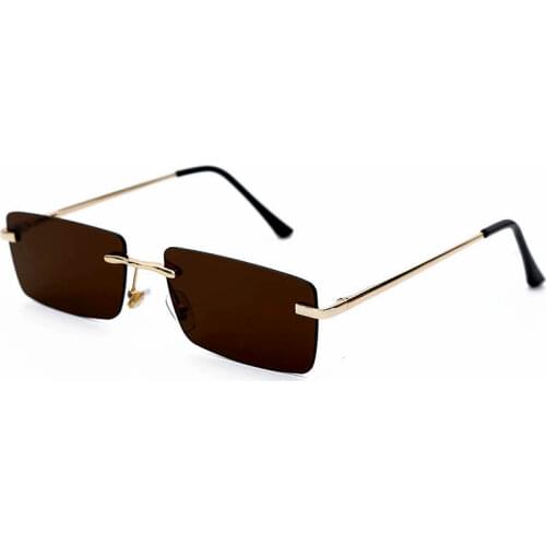 Vintage Small Square Frame Sunglasses Women 2020 New Luxury Brand Rectangle Fashion Gradient Sun Glasses Retro Shades UV400