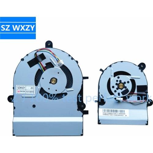 For ASUS V505 V505LX V505UB V505UX K501LX K501UX A501L Laptop CPU GPU FAN K501LB5200 NS65C00-14M04 13NB08Q1T02011 DQ5D555M021