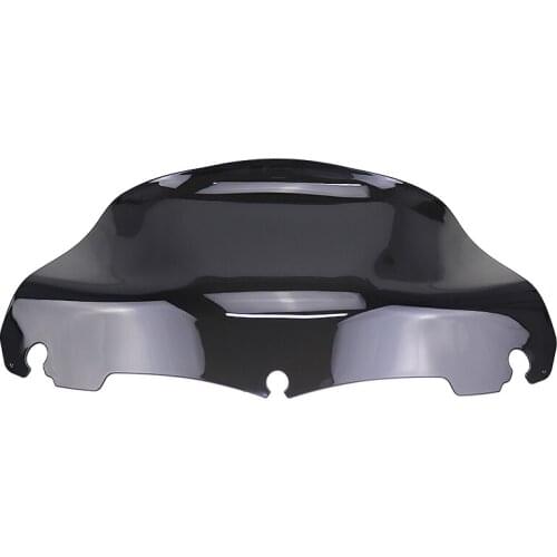 9" Wave Windshield Windscreen For Harley Touring Street Electra Glide Ultra Limited Tri Glide FLHT FLHX FLHXS 2014 2015-2020