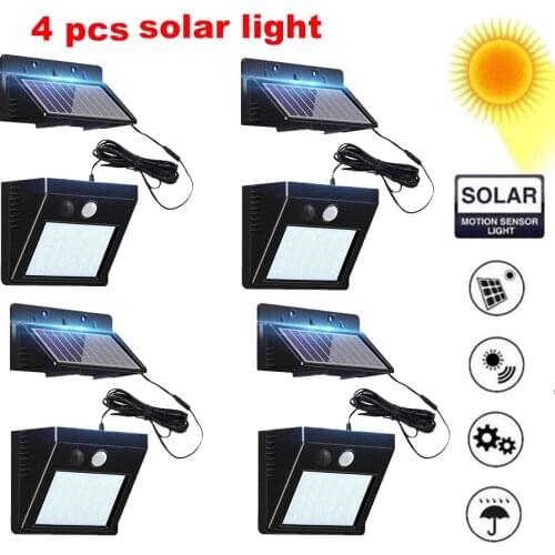 30 LED Waterproof IP65 Outdoor Solar Garden Light Sunlight LED Solar Light For Grassland Landscape Lightingoptional seperable pa