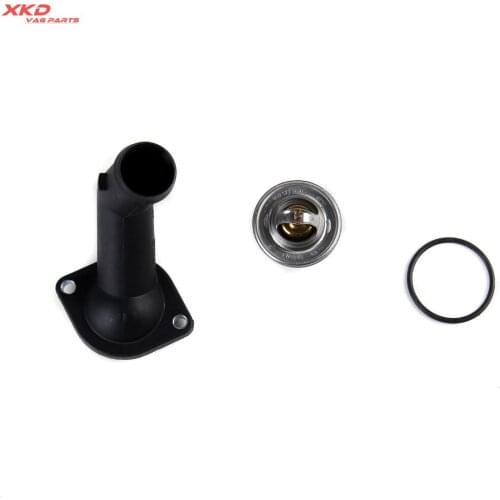 038121119B Thermostat Housing & Thermostat For A-udi TT V-W GOLF Je-tta Beetle 06A121121C 050121113C