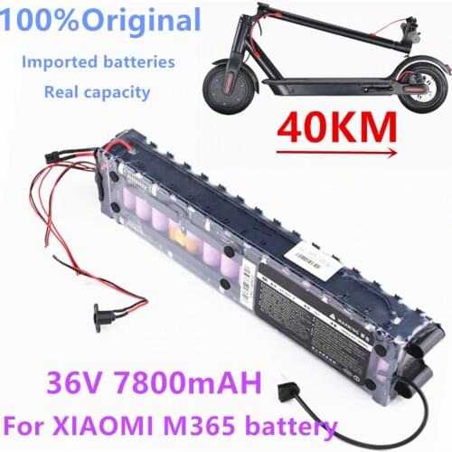 2021 Original 36V 7.8Ah Battery for Xiaomi M365 Special Battery Pack Electric Scooter AccessoriesRiding 40km BMS