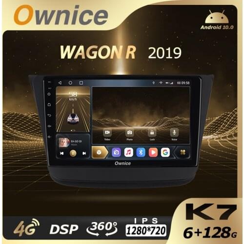 Ownice K7 6G RAM 128 ROM Android 10.0 Car Autoradio for SUZUKI WAGON R 2019 Audio Radio 4G LTE 5G Wifi Optical Coaxial SPDIF