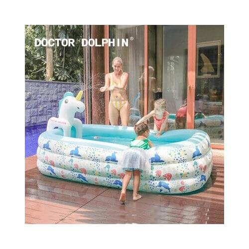 Childrens pool Bobo pool Baby pool Inflatable pool Swimming pool Three-layer paddling pool