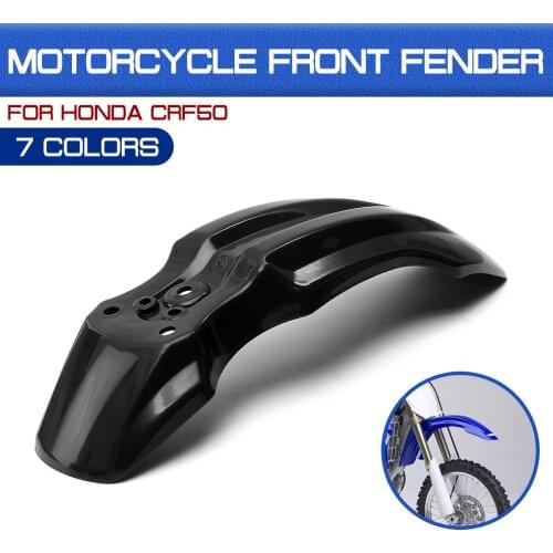 For Fender Protector Extension Unversial For HONDA CRF50 Dirt Pit Bike Front Wheel Mug Mudguard Motorcycle Front