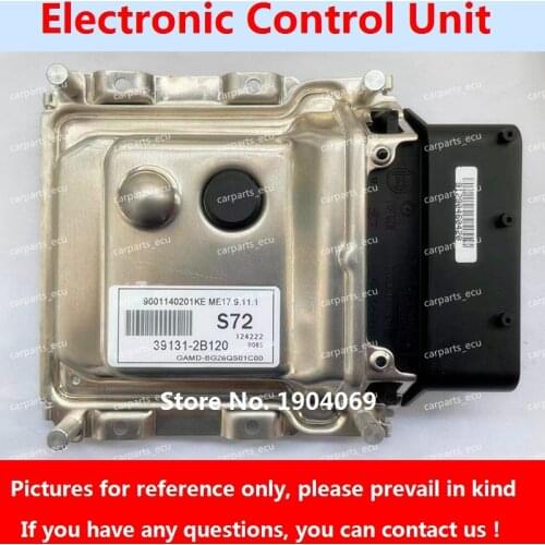 For Hyundai Langdong Rena Freddy IX30 Acceptable car engine computer board/ME17.9.11.1 ECU/39130-2B582/39131-2B120/39104-03025