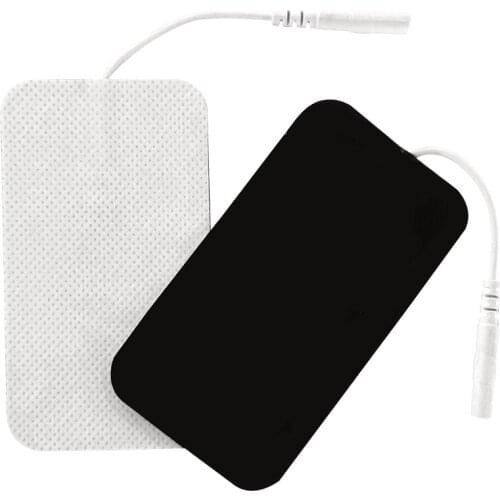 20p/50p 5x5cm Muscle Stimulator Electrode Pads Non-woven Fabric Self Adhesive Replacement Pads for Tens Digital Therapy Machine