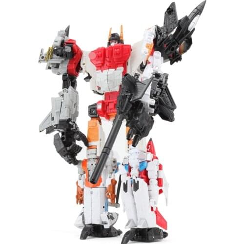 Transformation Action Figure Model Toys 5 in 1 KO Superion Figure Toys ABS Children Birthday or Other Festival Gifts