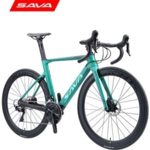 Hot Sale Wholesale SAVA Disc 8020 Carbon Fiber Frame Carbon Fiber Fork Road Bike Men Women Adult Racing