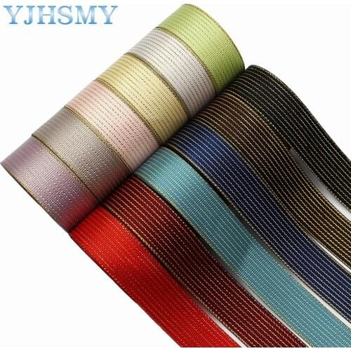 L-20710-650,16/25/38mm,10yards Double-sided Solid color bronzing ribbons,DIY bow headdress Wedding party Gift wrap materials
