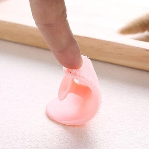 Set of 2 Manual Facial Cleansing Brush Face Scrubber Exfoliator Massager