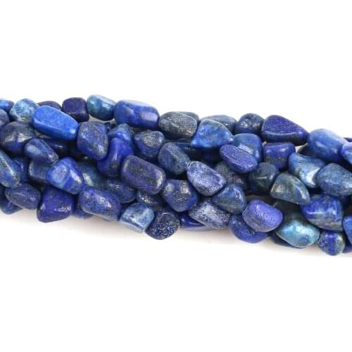 Natural Lapis Lazuli Irregular Stone Beads Loose Beads 5*8mm For Jewelry Making DIY Bracelet Necklace