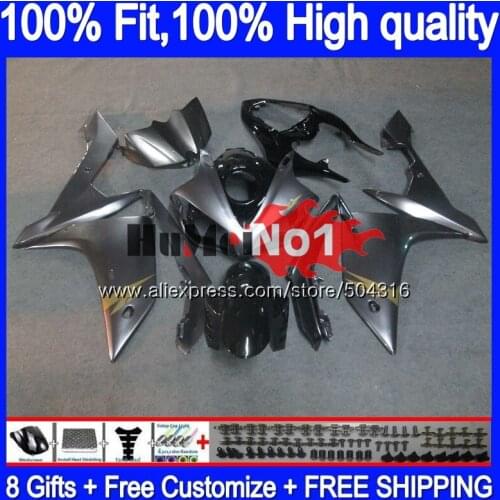 OEM Injection For YAMAHA YZF R 1 YZF 1000 YZF R1 07 Gloss silver 56MC.160 YZF1000 YZF-1000 YZF-R1 2007 2008 YZFR1 07 08 Fairings