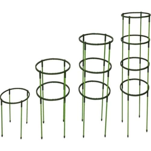 Plant Support Garden Torus Bracket Plastic Plant Cage Bracket Flowerpot Climbing Trellis Is Suitable For Vegetables Plants