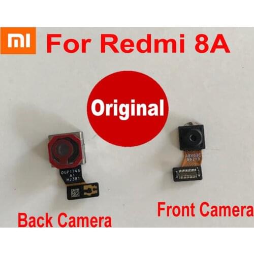 Original Tested Well Redmi 8 Back Big Main Rear Camera Module Small Facing Front Camera For Xiaomi Redmi 8A Phone Flex Cable