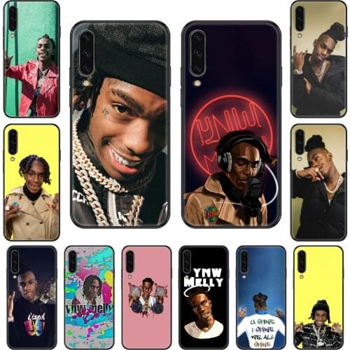Rapper Ynw Melly Phone case For Samsung Galaxy A 3 5 8 9 10 20 30 40 50 70 E S Plus 2016 2017 2018 2019 black tpu cell cover