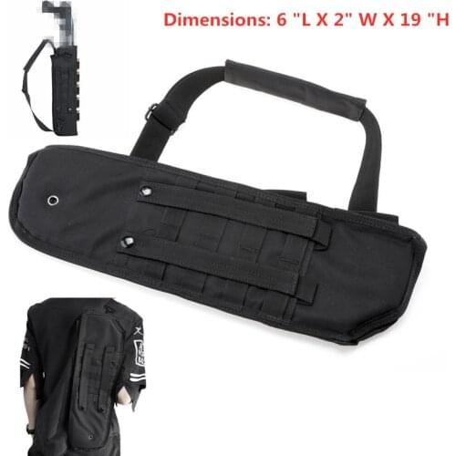 Tactical Molle Shotgun Rifle Pistol Shoulder Strap Backpack Airsoft Hunting Outdoor Fishing Bag Army Military Handgun Case