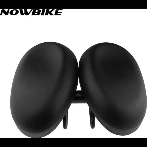 2020 Bike Saddles Road City Super Wide High Quality Foaming Black Saddle Seat Adjustable Comfortable Matte Surface Bicycle Seats