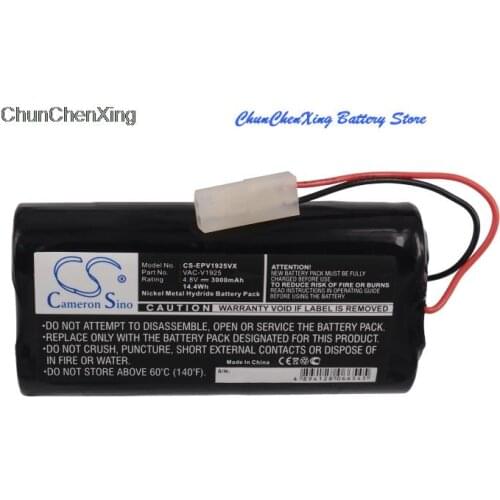 Cameron Sino 3000mAh Battery VAC-V1925 for Euro Pro Shark V1925, Shark XBV1925