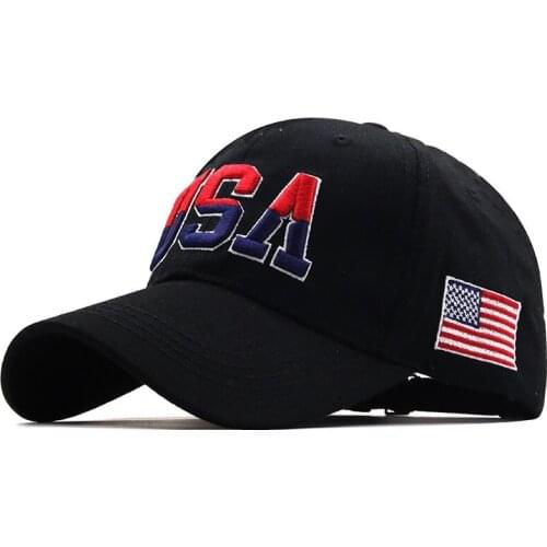 New Brand USA Flag Baseball Cap For Men Women Cotton Snapback Hat Unisex America Embroidery Hip Hop Caps Gorras Casquette