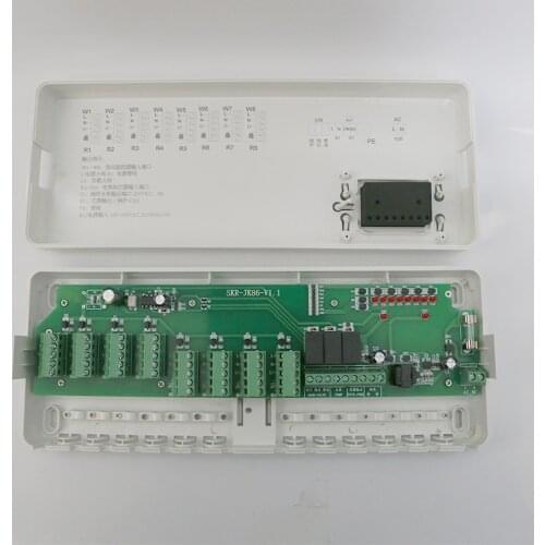 Floor Heating Central Controller Centralized Linkage Water Pump Room Temperature Adjustment Intelligent Water Separator Actuator