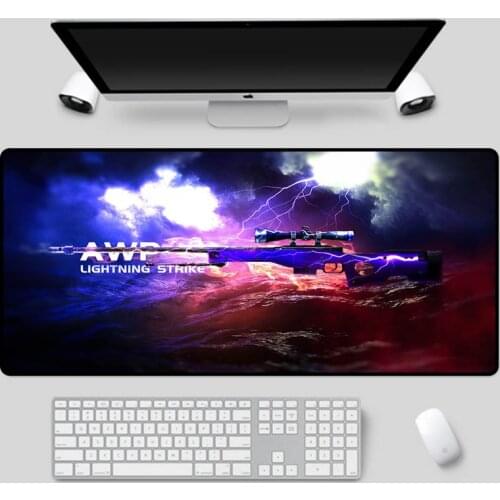 XGZ Large size gaming mouse pad beautifully cool csgo pattern table mat multi-size choice rubber anti-skid keyboard pad