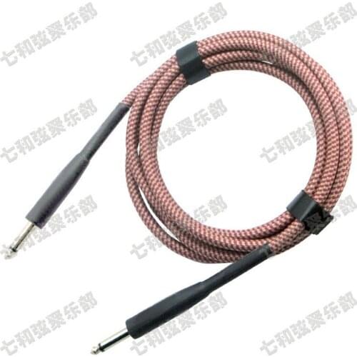 A 3m /10ft Bass Guitar Cable Profession Musical Instrument Cable Low Noise Shielded Effector Amplifier Speaker Cable Cord