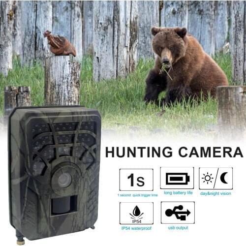 Trail Camera 720P Game Hunting Cameras with Night Vision Waterproof Night Vision
