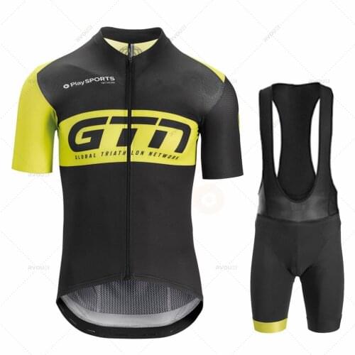TEAM GCN New Summer Cycling Jersey Set Breathable MTB Bicycle Cycling Clothing Mountain Bike Wear Clothes Maillot Ropa Ciclismo