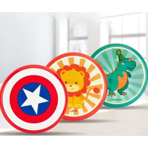 Creative Children throw Flying Disk Animal Parent-child Party Game Interactive Outdoor Sports sucker ball toys For Kids Gifts