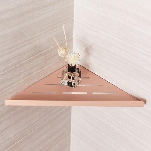 Metal corner shelf storage plate bath rack shower shampoo shelf shampoo holder toilet shelfs bathroom caddy