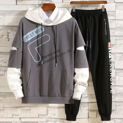 2021 Spring Autumn Mens Hoodie Japan Style Trend Print Pullover Sweatshirt Men Casual Men Clothing Loose Streetwear Hoodies