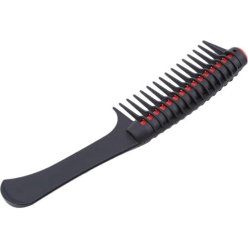 Salon Barber Anti Splicing Hair Treatments Coloring Comb Heat Resistant Plastic Comb Barbershop Hair Styling Tools