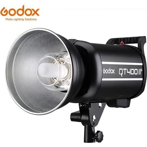 Professional Strobe Godox QT400II M 400WS GN65 High Speed Sync 1/8000s Studio Flash Light Built-in 2.4G Godox Wireless X system